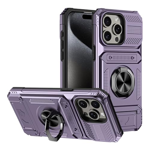 Coque iPhone 17 Air rigide violette contre les chutes et rayures