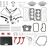 3.6 Cylinder Head Gasket Set Timing Chain Kit With Timing Tool Rocker Arms & Lifters Fit For Jeep Grand Cherokee Wrangler Dodge Durango Challenger Ram ProMaster 1500 3.6L V6 2011-2016