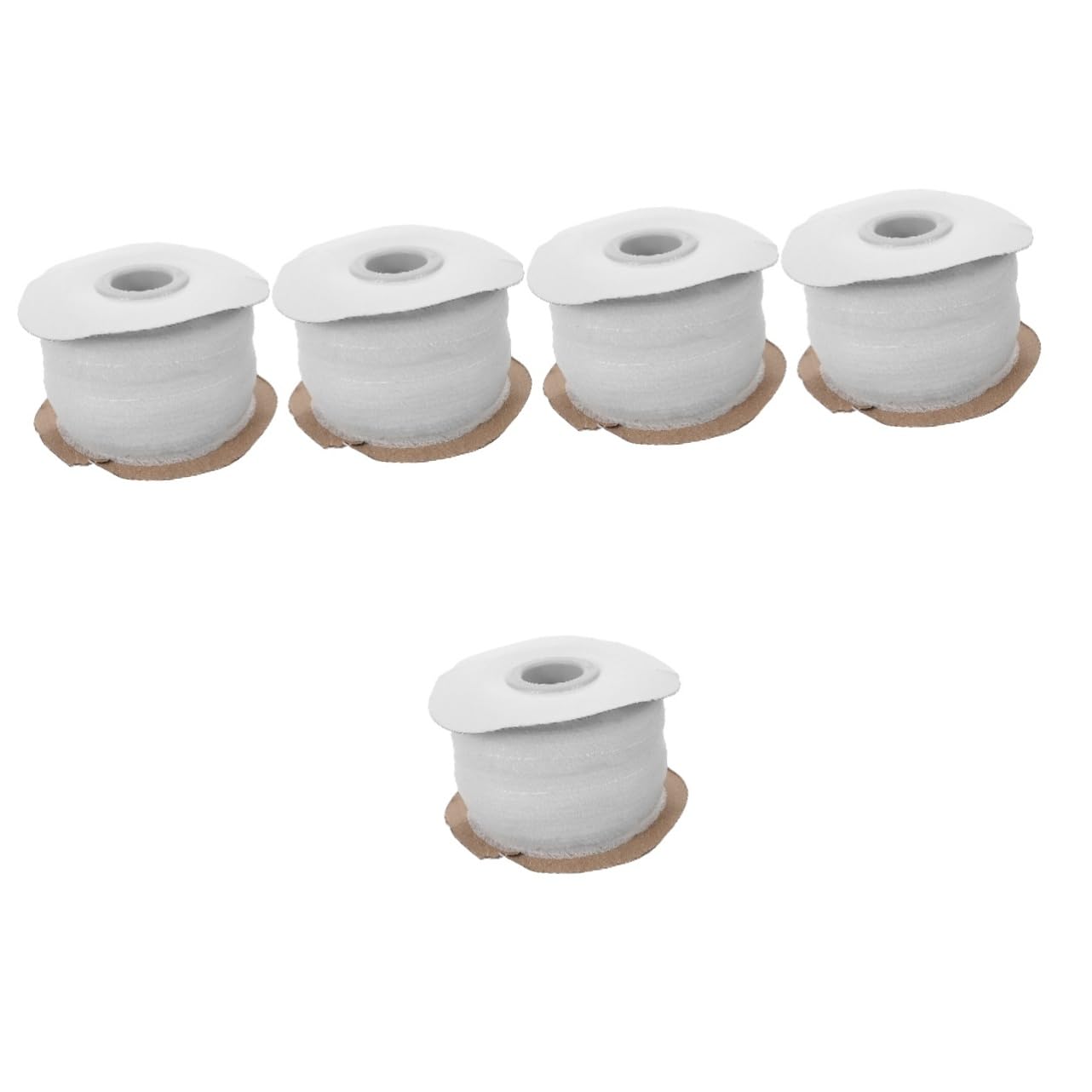 Rollo De Tira De Entretela Termoadhesiva De 5 Rollos Para Costura De Ropa Diseño De Línea Central Fácil De Coser