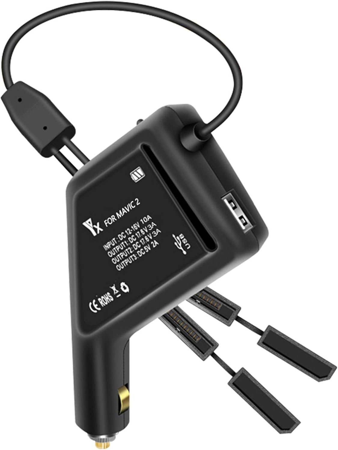 4 in 1 snelle oplader voor dji mavic air smart opladen hub draagbare mini vouwen lader drone vlucht batterij manager met display - multimedia- accessoires kopen? | Korting tot 18