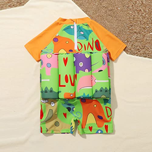 Image of Kids Boys Girls Floatation Swimsuit with Adjustable Buoyancy Baby Float Suit Swim Vest One Piece Swimwear Bathing Suit