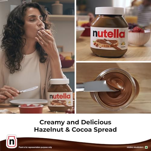 Image of Nutella Hazelnut Spread with Cocoa, 12.35 oz / 350g