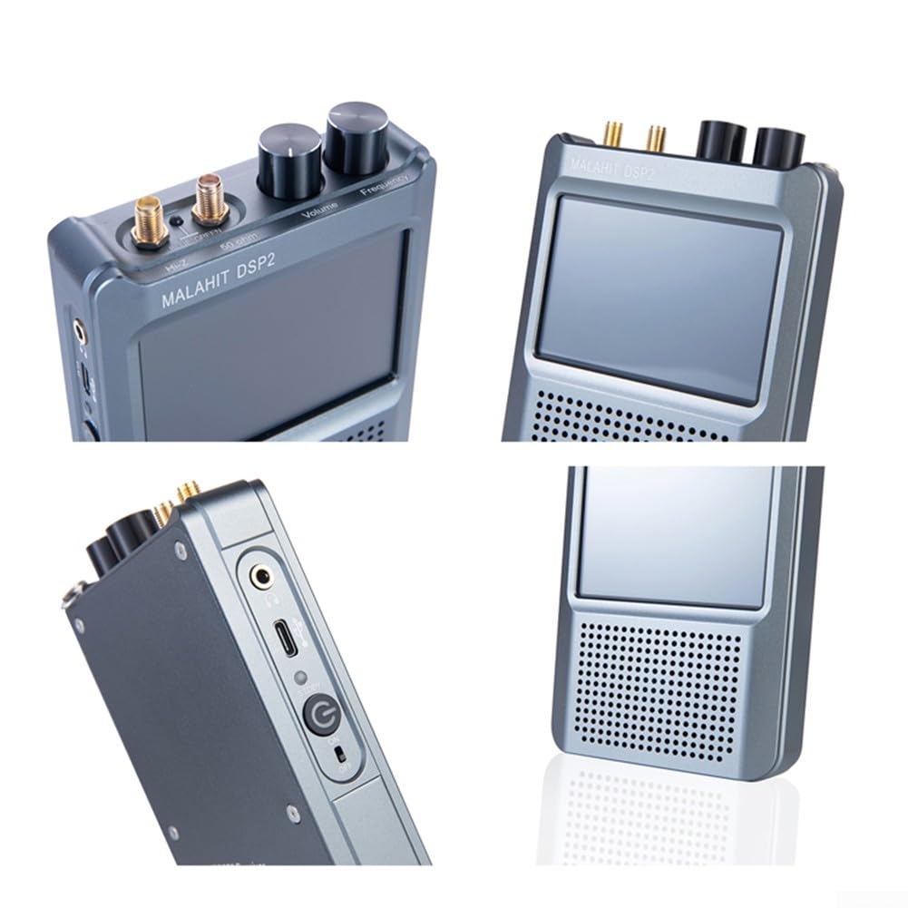 Malachit-Empfänger-Radio, Firmware 2.30 Malahit-DSP2 Malachit-Empfängerradio, 3,5-Zoll-Touch-LCD-Bildschirm, Unterstützt AM, SSB, DSB, CW, NFM, WFM