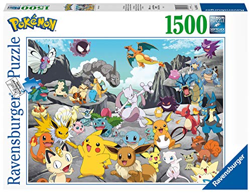 Ravensburger - Puzzle Pokémon Classics, 1500 Piezas, Puzzle Adultos