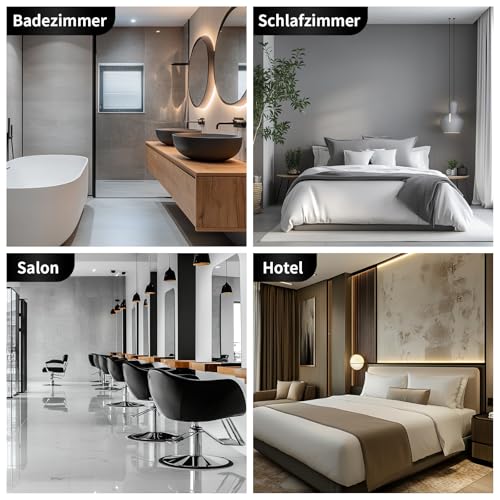 MAYZOLOP Fönhalter Ohne Bohren - Metall Wandhalterung für Dyson Airwrap, Lockenstab, Glätteisen & Föhn, Stabile Badzubehör Aufbewahrung für Bad, Hotel, Friseursalon, Schlafzimmer, Schwarz