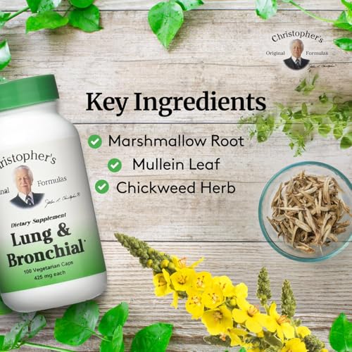Fórmula pulmonar e brônquica, 100 cápsulas