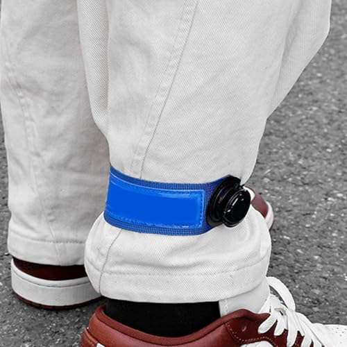 Bandas reflectantes para tobillos de ciclismo que evitan manchas y enganchones en el pantalón 2
