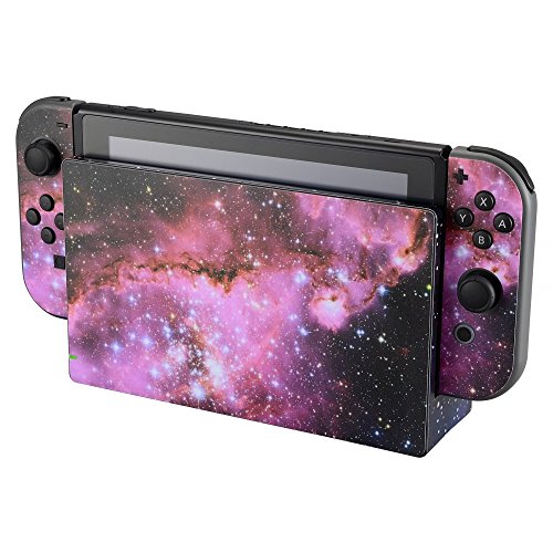 image for eXtremeRate Full Set Faceplate Skin Decal Stickers for Nintendo Switch