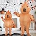 XYJKIDSES Inflatable Capybara Costume Kids Halloween Costume Kid Girls Boys Funny Animal Blow up Costumes Kid for Cosplay Party