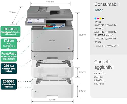 Brother PRINTER COLOUR MULTIFUNCTION / - vue 9