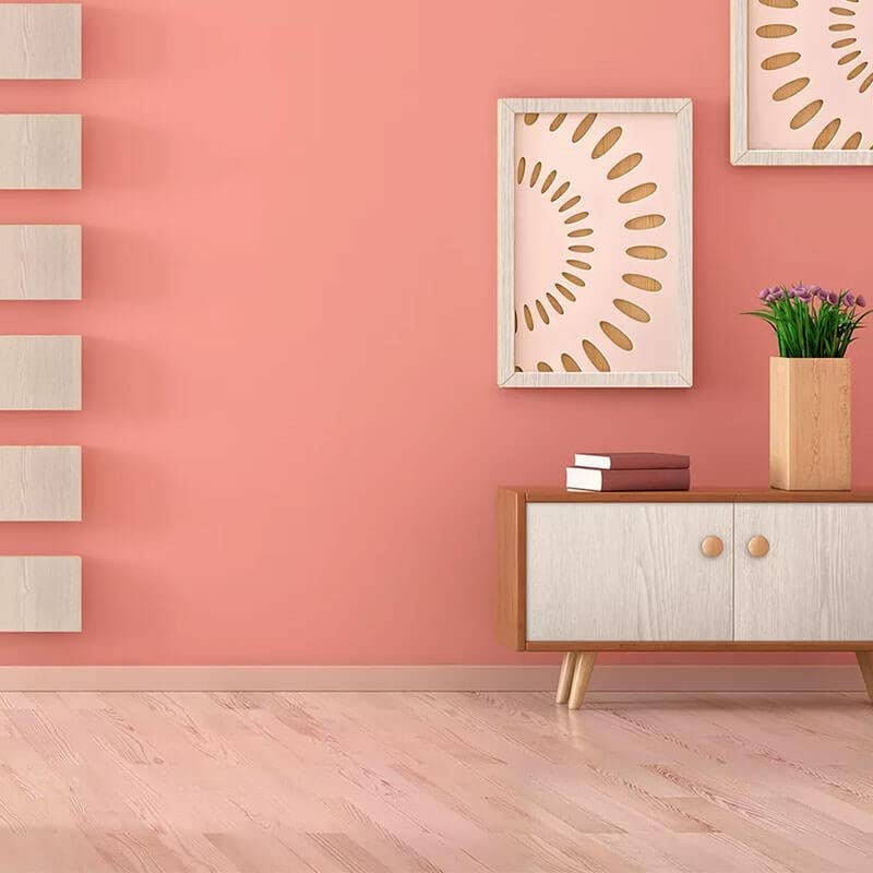 DIMEXACT Papel Adhesivo imitación Madera Claro en Rollo de 122 cm x 2 Metro(s)