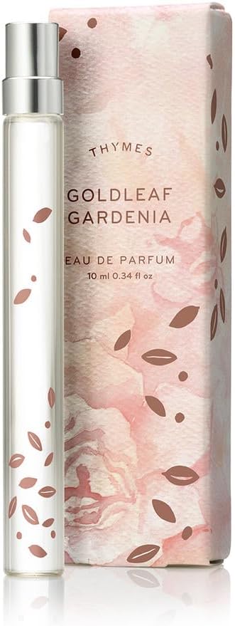 Thymes Goldleaf Gardenia Eau de Parfum Spray Pen (0.34 fl oz)