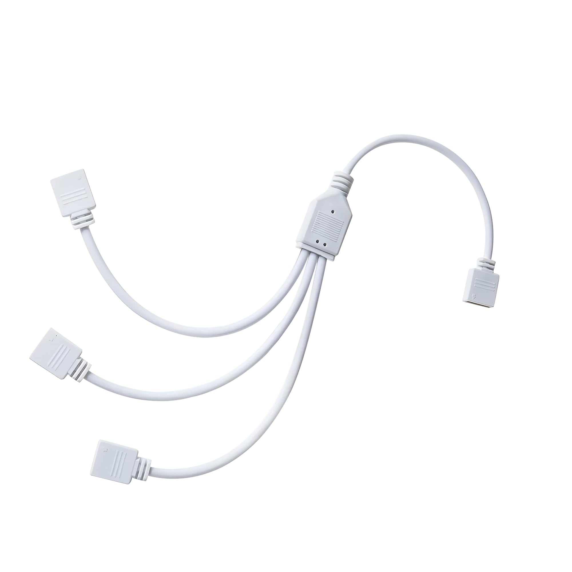 LEDSone 4Pin Splitter Cable RGB LED Strip Connector Kit, Include 5050 4Pin 3 Way RGB Splitter Cable, RGB Extension Cable, 5050 3528 RGB LED Light Strip