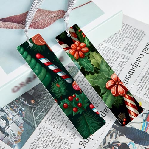 Marque-pages canne de Noël pour ne plus perdre votre page de lecture - 4