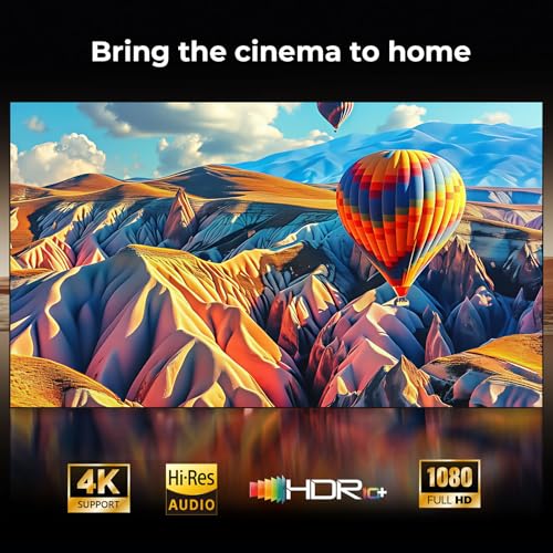 Outdoor-Projector-4K [Built-in Google TV/180°Rotatable Stand/Voice Control/E-Focus],Sovboi Smart-Movie-Projector with WiFi6 and Bluetooth, 2500 Brightness Portable-Proyector for 10,000+ Streaming Apps by Sovboi - Image 4