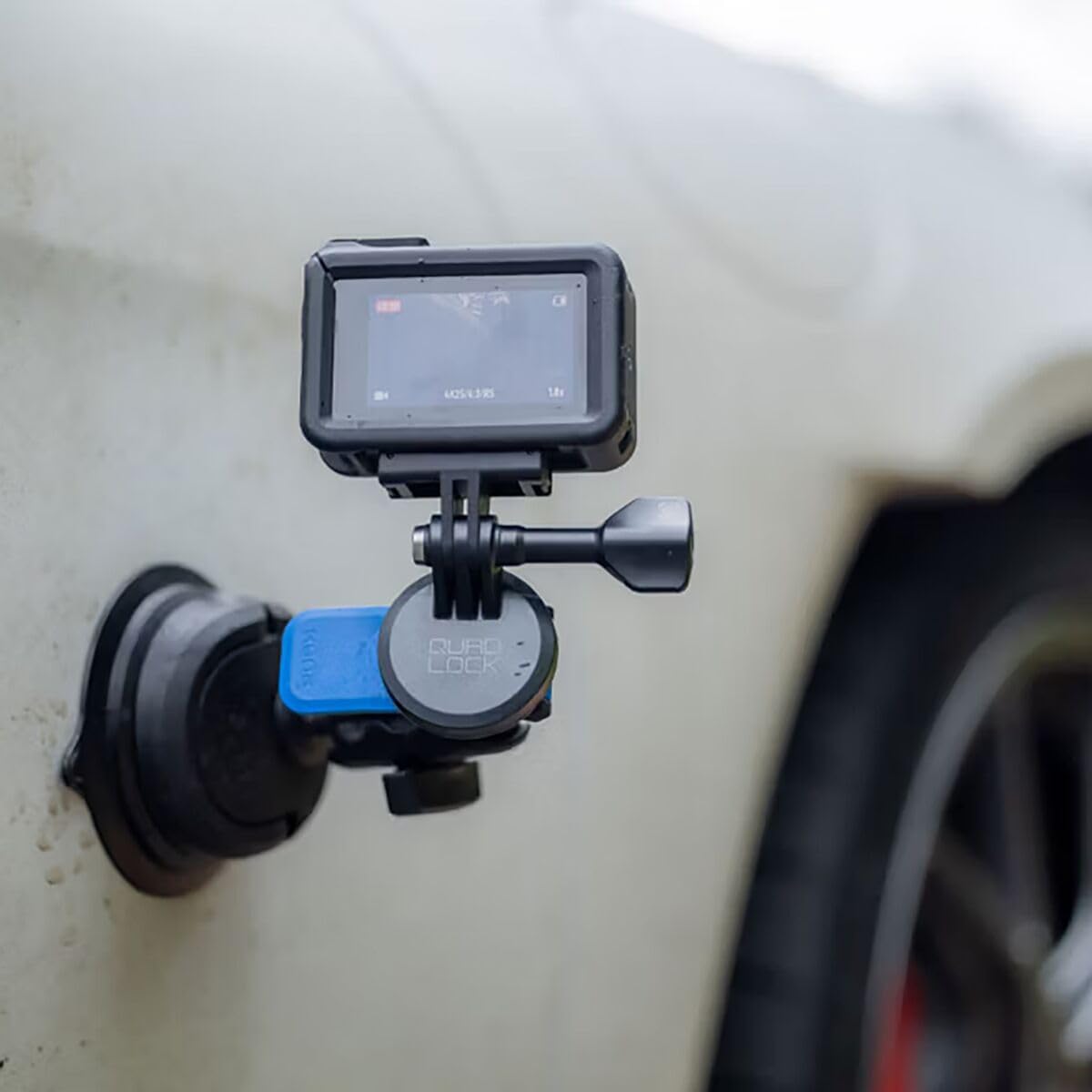 Quad Lock Adaptador para cámara de acción: compatible con GoPro, OSMO Action y otras cámaras