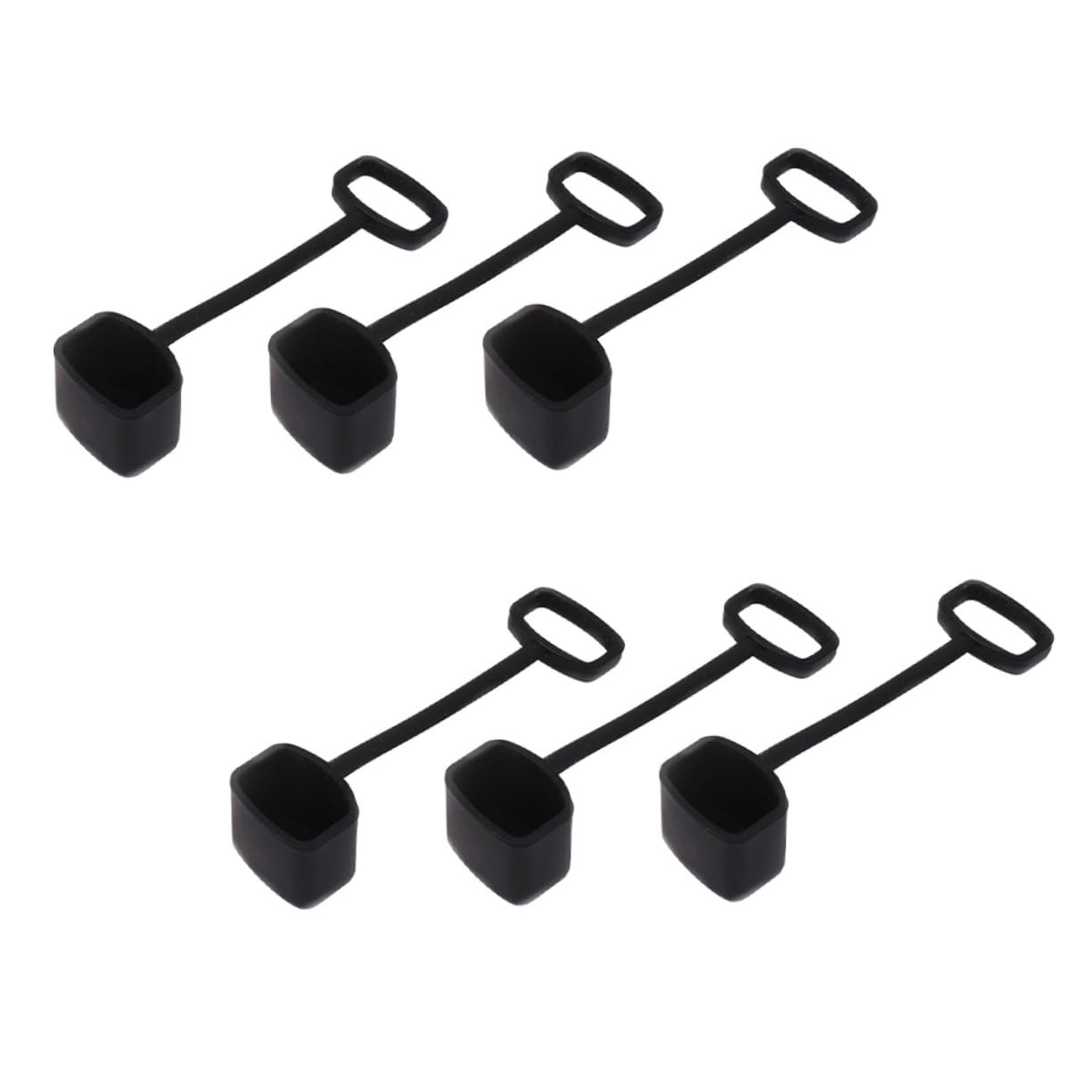 Alasum Covers Set 6pcs Silicone Supple Weatherproof Easy to Clean for Lovers Musicians