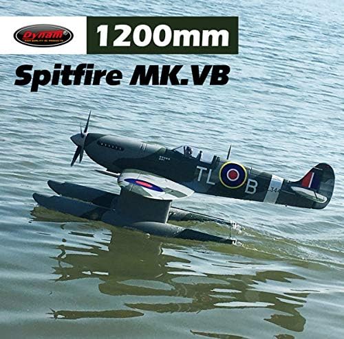 DYNAM RC Airplane Supermarine Spitfire MK.VB 1200mm w/o Rx/Tx/Battery