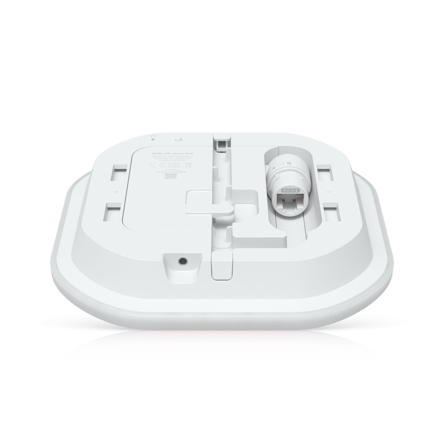 All-weather siren delivering - 110dB alarm and emergency LED - lighting powered using PoE input - Warranty: 24M