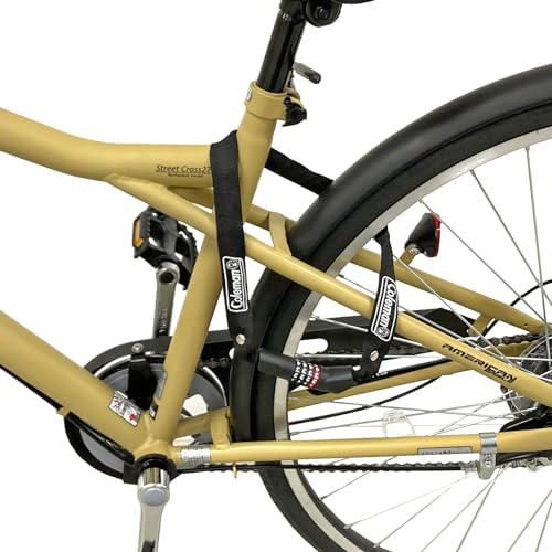 Coleman 自転車用4桁ダイヤルチェーンロック