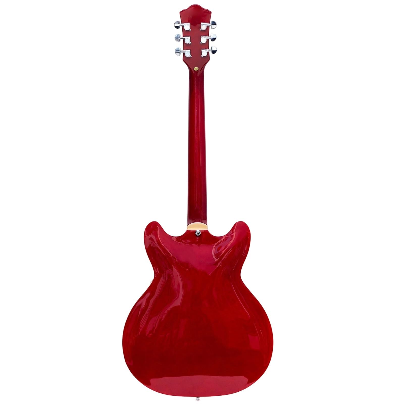 Standard Gitara Elektryczna 6 Strunowa Gitara Elektryczna Semi Hollow Body Podstrunnica Z Palisandru Praworęczna Praktyka Gry(Type2)