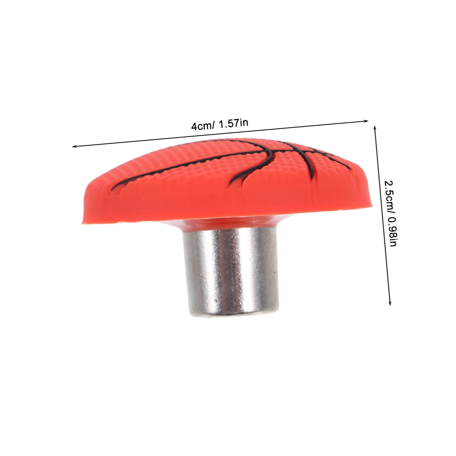 Angoily Sturdy Cartoon Style Children's Drawer Handles Basketball Theme for Nursery Bathroom Cabinets