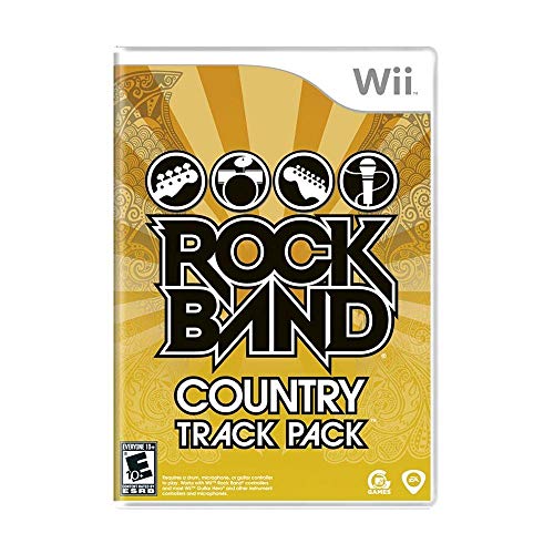 Wii Rock Band Country Track Pack animez vos soirées entre amis en musique