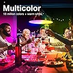 DAYBETTER Tuya Smart Light Bulbs, RGBCW WiFi Color Changing Led Bulbs Compatible with Alexa and Google Home Assistant, A19 E26 9W 800LM Multicolor Led Light Bulb, No Hub Required, Light Bulbs 12 Pack - Image 2