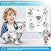 Remote Control Robot Dog Toy, RC Dog Programmable Smart Interactive Robotic Pets, RC Stunt Robot Toys Imitates Animals Music Dancing Handstand Push-up Follow Functions for Boys Girls Toy White Silver