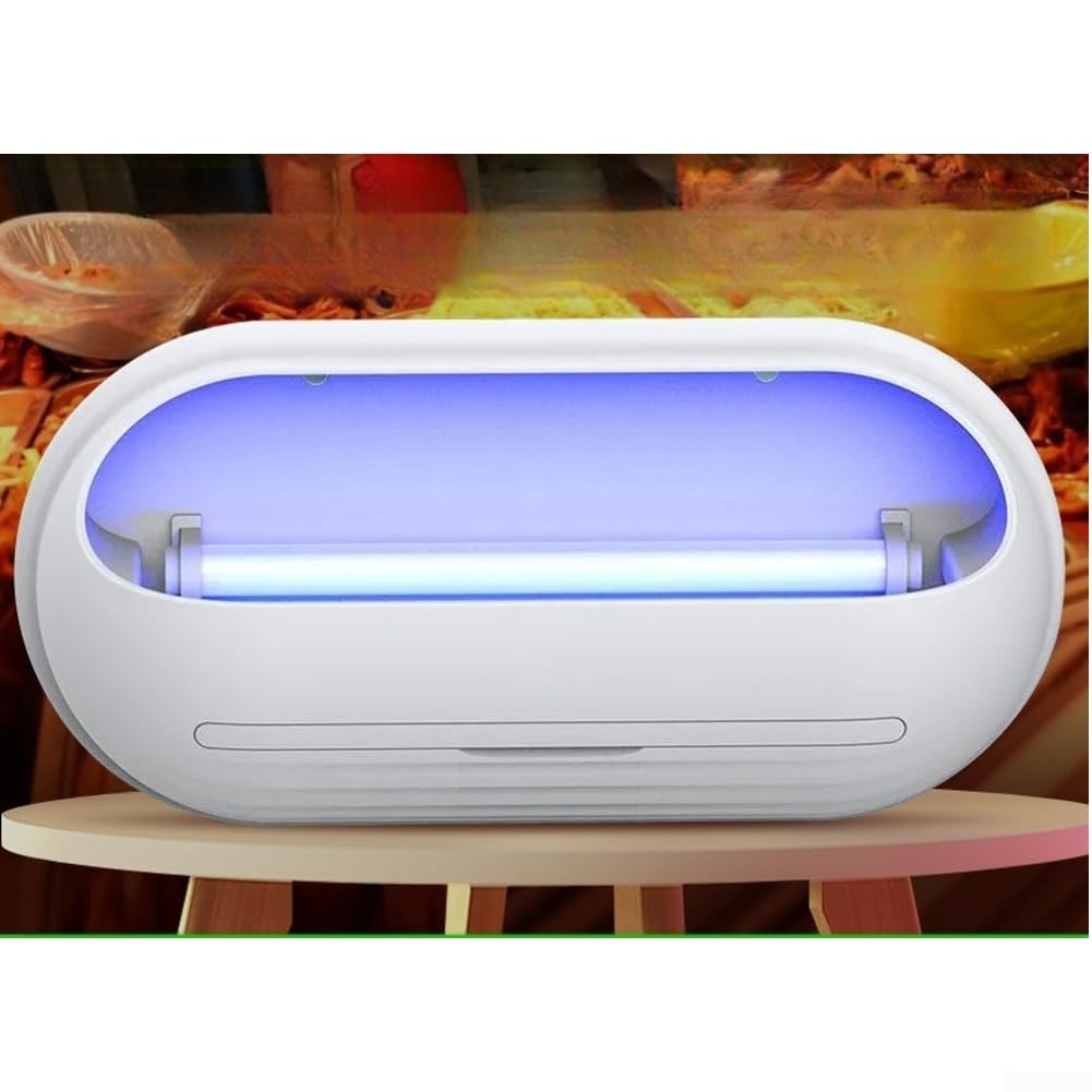 Lampada commerciale trappola per mosche da 20 W con lampadina UV per il controllo degli insetti volanti in cucina zona pranzo blu 42 cm (1 2)