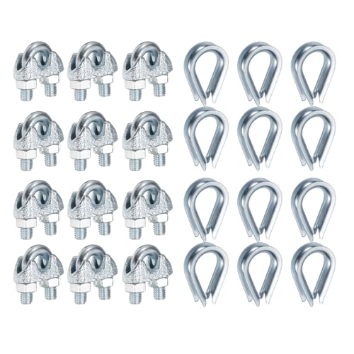 Collier de serrage M5 en acier premium pour cable de garde-corps architectural