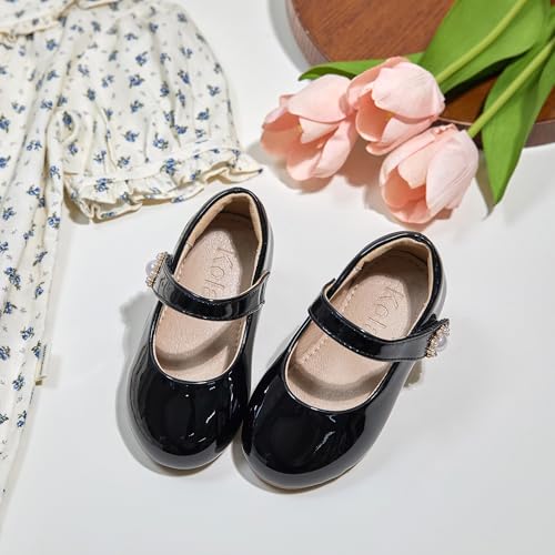 Toddler Little Girls Mary Jane Ballet Flat Dress Shoes4