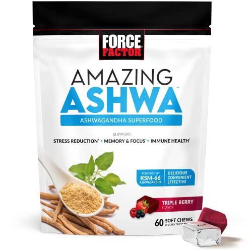 Force-Factor-Amazing-Ashwa-for-Stress-Relief-Memory-Focus-and-Immune-Support-Health-Ashwaganda-Supplement-with-KSM-66-Ashwagandha-for-Stress-60-Soft-Chews