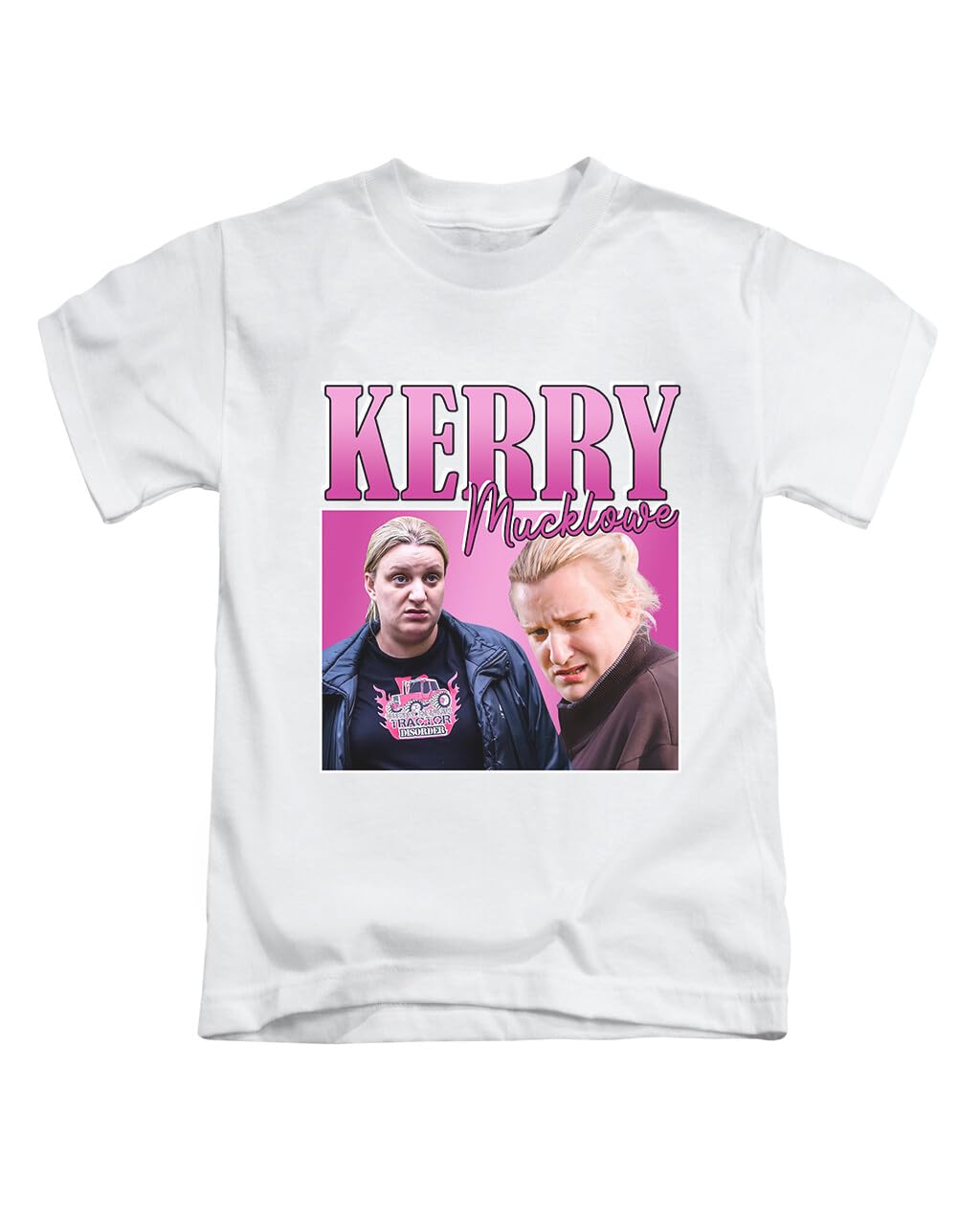 New Spirit Original Kerry Mucklowe Meme Viral Iconic Tee T-Shirt Funny Unisex T Shirt Top White