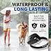 YHpet Upgrated GF02 Plus - Customizable GPS Dog Fence with Remote Training, No Subscription Required, Set Up Boundary in 1 Minute with App, Waterproof GPS Dog Collar System, Long Battery Life