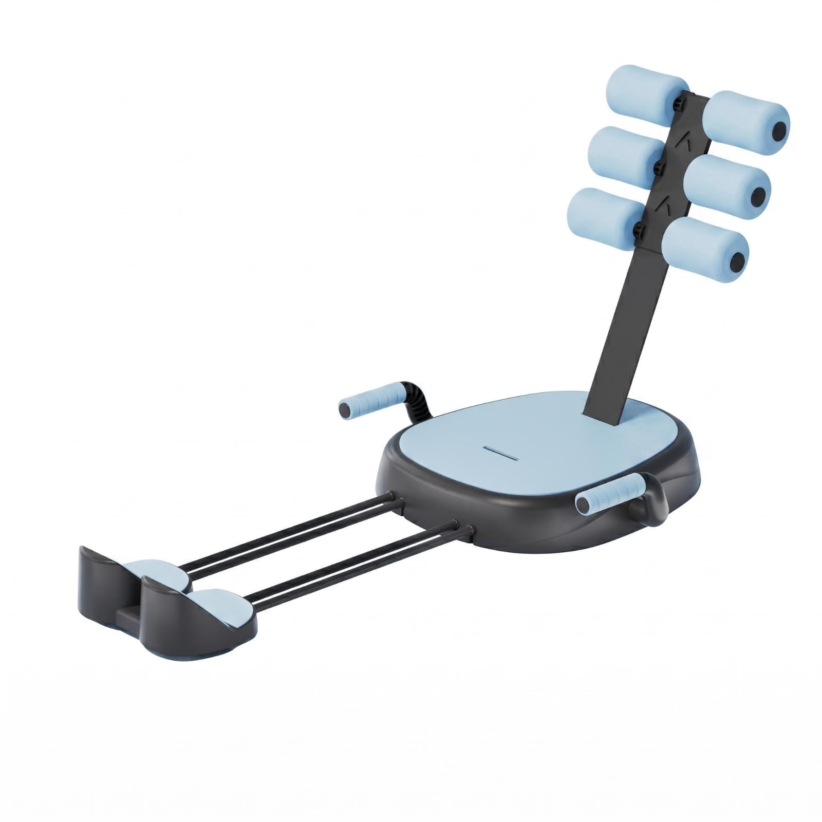 Baoblaze Aparelho Abdominal com Rolo de para Abdominais, Suave, Construção Silenciosa,