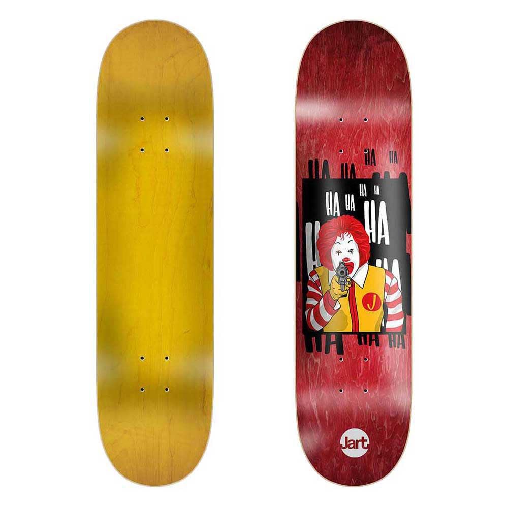 Jart Haters 8.0"x31.85" LC Deck Skateboard, Adults Unisex, Multicolor (Multicolor), One Size