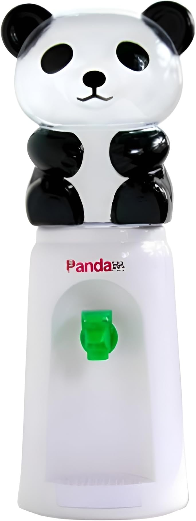 Panda Water Dispenser, 2.5 Liters Mini Desktop Water Dispenser Small Cooler Dispenser for Kids Room Office Desk - White