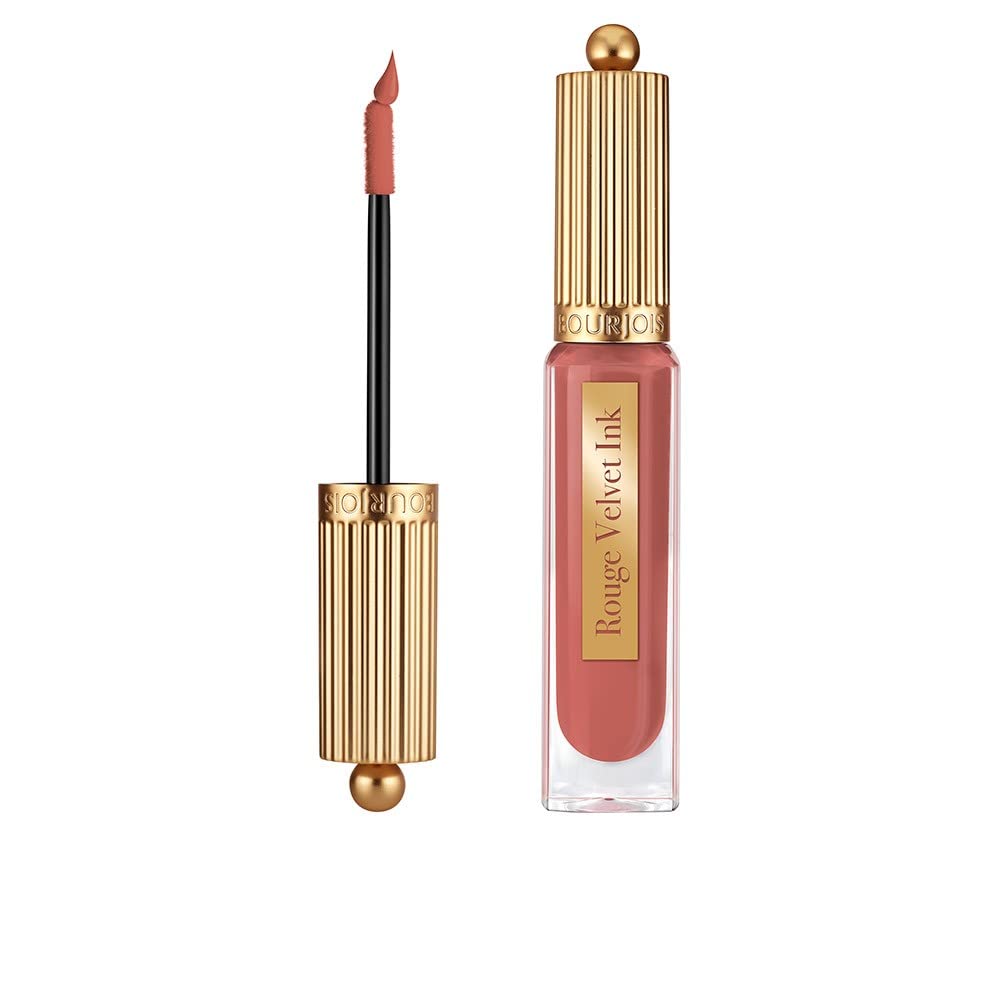 Bourjois Rouge Velvet Ink Liquid Matte Lipstick, 06 Rose & Merveille, 3.5 ml