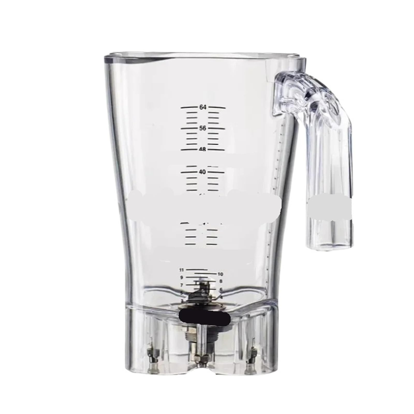 Cuerpo de taza para licuadora Hamilton HBH550 con cuchilla de acero