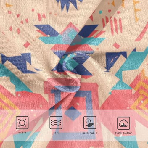 KLL Colorful Aztec Pattern Little Boys Soft Briefs Underwear Cute Undies3