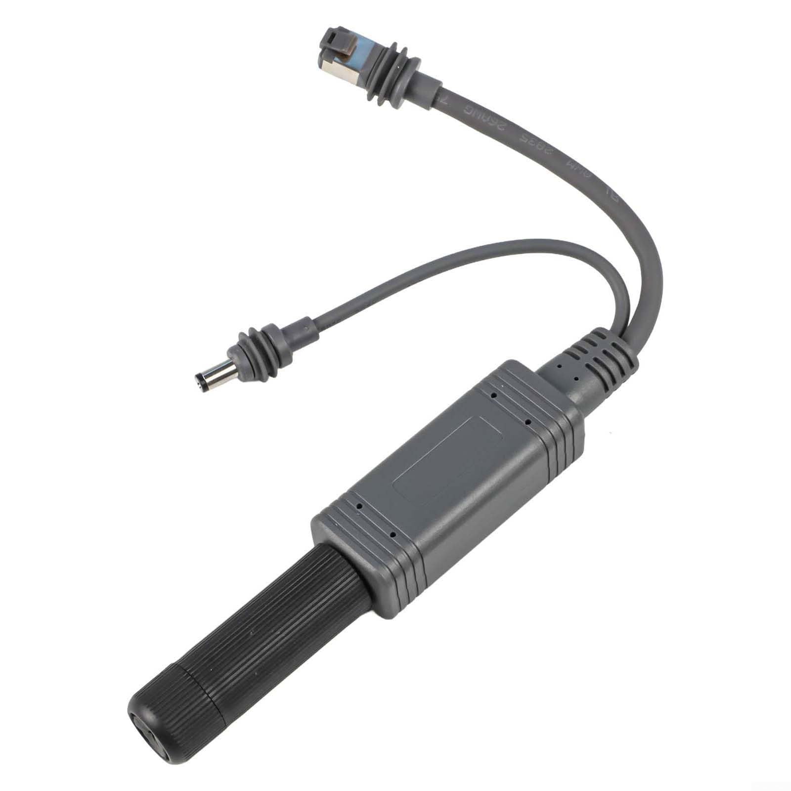 Niestandardowy rozdzielacz zasilania PoE do Starlink Gen dla mini, wodoodporna konstrukcja klasy IP68, wyjście 48 V 2,5 A, szary (1 zestaw)