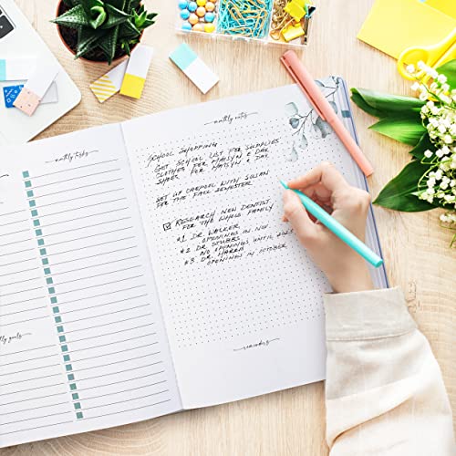 Simplified 2023-2024 Monthly Planner And Calendar Book - Beautiful Modern Greenery To Do List Notebook Easily Organizes Your Tasks To Boost Productivity - Runs Until December 2024 #TOP6
