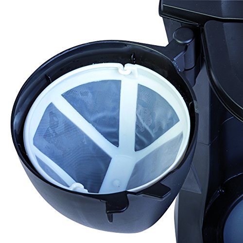 RaydanHome 26008 26008-Cafetera de Goteo Jarra 4/6 Tazas, 600 W, Negro