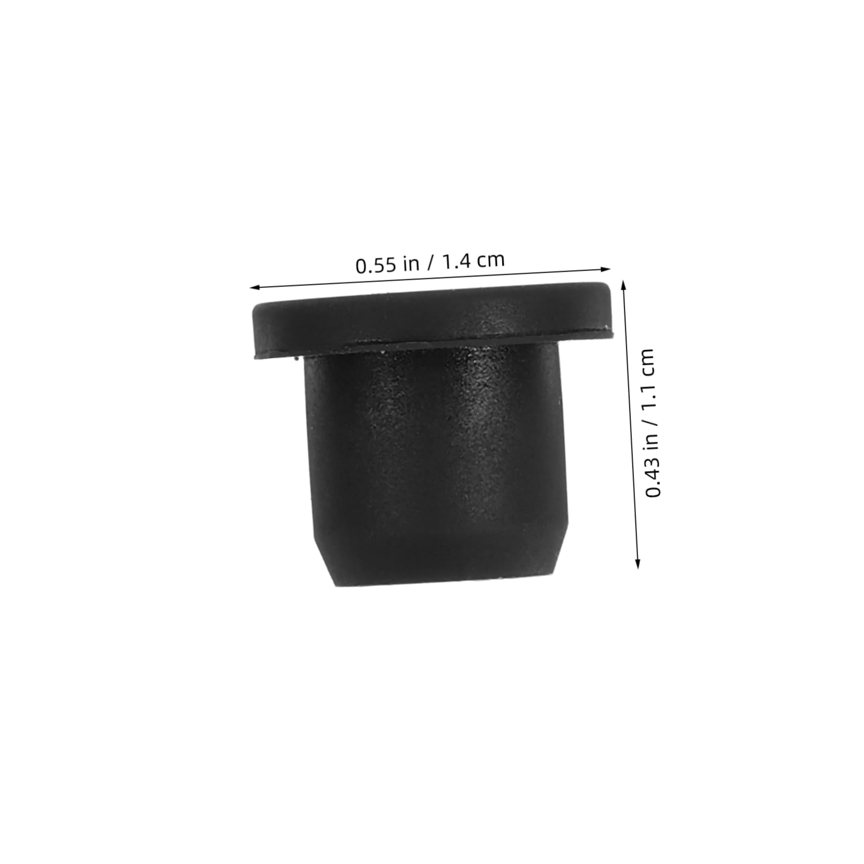 GRIRIW 8Pcs Rubber Stoppers for Vials Leak Sealing Plugs for Laboratory and Household Use Soft and Flexible Design for Test Tubes and Chemical Bottles