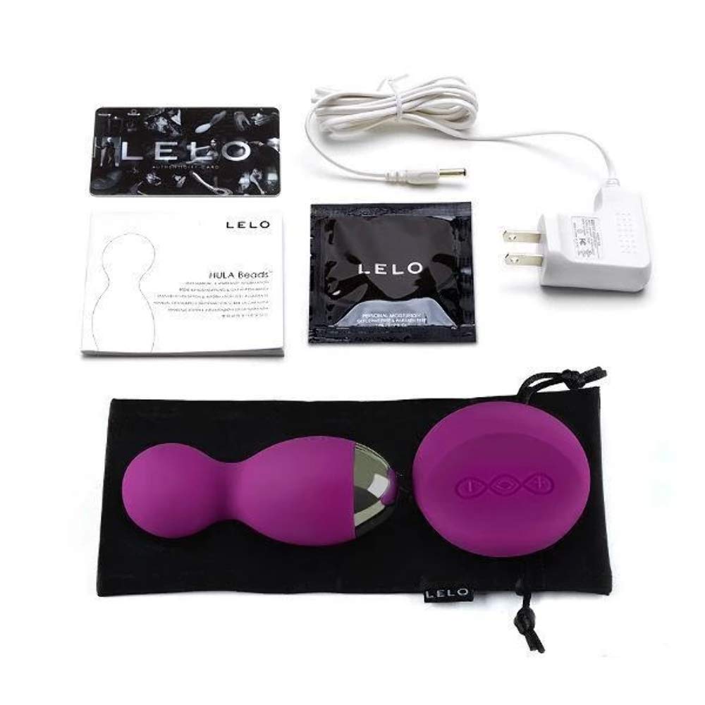LELO HULA Beads Palline vaginali vibranti e telecomandabili, Black