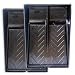 The Woolie Dual 2-Color Split Roller TRAY - Faux Finish VALUE 2-PACK TRAY