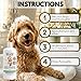 Dog Shampoo, Conditioner & Detangler - Best Shampoo for Goldendoodles, Poodles & Doodles Pet Hair - Hypoallergenic, Tearless, Sensitive Skin for Puppies & All Dog Breeds - Made in USA, 16OZ (Lavender)