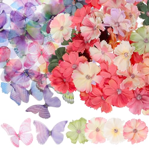 Flores artificiales de doble capa ligeras para solucionar la falta de color en tus decoraciones 2