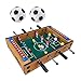 Produktbild JHSHENGSHI Mini Tischfußball Ball Fußball Tischplatte für Kinder  Mini Holz Hallenfußball Tisch Interaktives Sport Fußballspiel für Erwachsene Kinder Unterhaltungsspielzeug